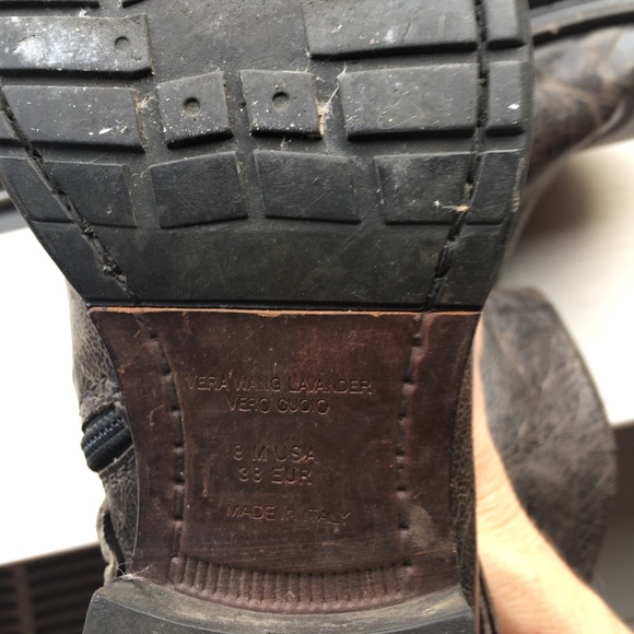 Vera Wang Lavender Moto boots 8 - Picture 5 of 7